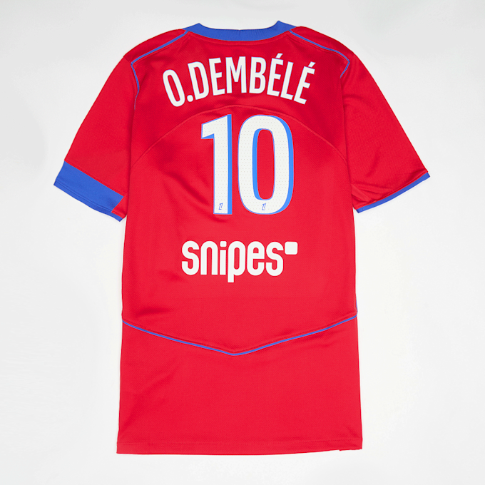 Nike Dembélé / No. 10 / PSG Nike Third Stadium 2025/26 rojo 96696 1