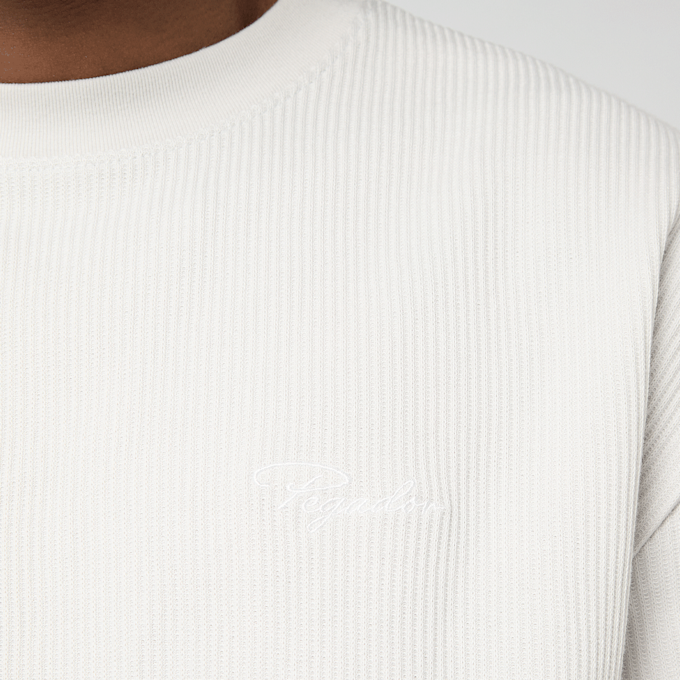 Pegador Signar Oversized Rib Tee cinzento 96720 3