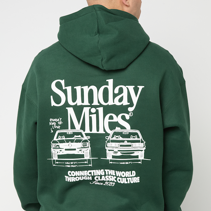 Another Cotton Lab Sunday Miles Hoodie zelena 96804 4