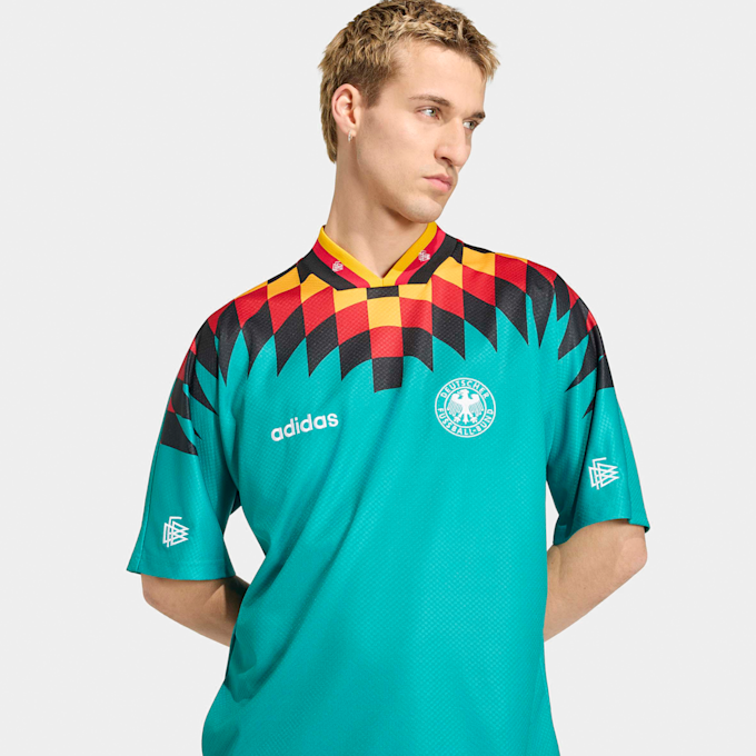 adidas Originals Deutschland DFB 1994 Auswärtstrikot grün 96847 3
