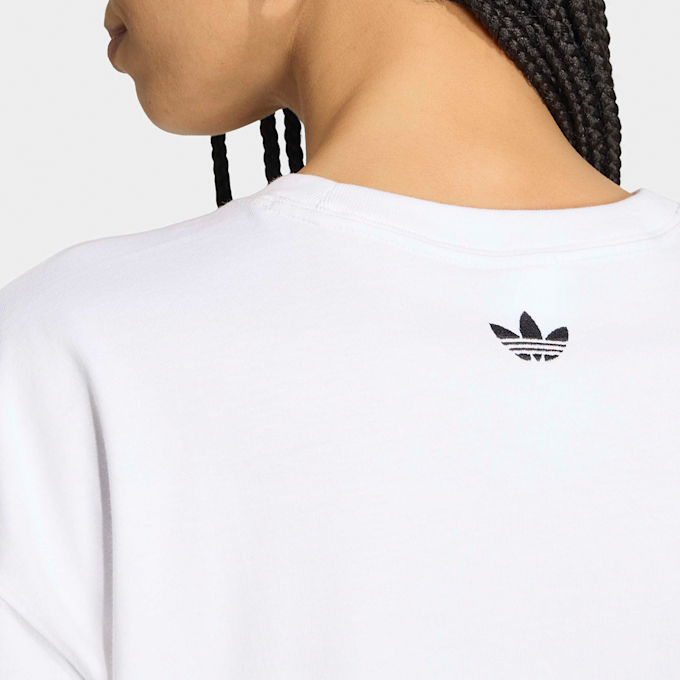 adidas Originals Graphic Trefoil Tee bianco 96860 4