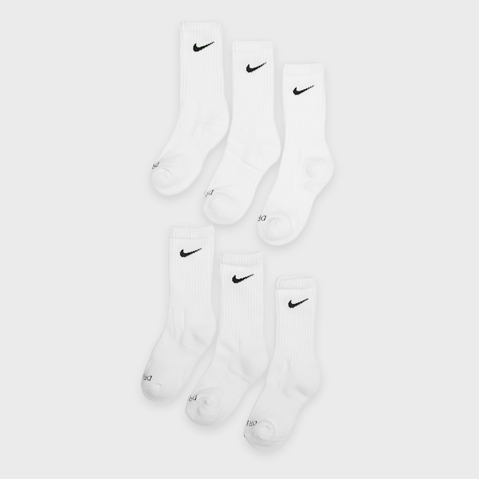 Nike   6 PACK - NHB Dri-FIT Perfect Basic Crew blanco 96877 1