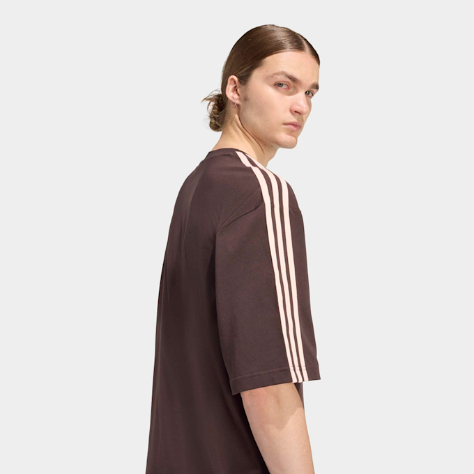 adidas Originals Adicolor 3-Stripes Oversized Tee braun 96881 4