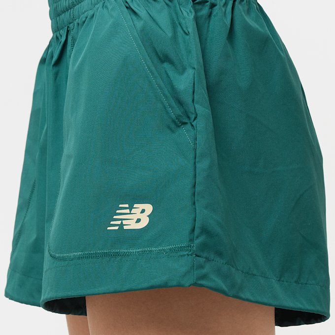 New Balance Trackside Woven Short turkoois 96892 3