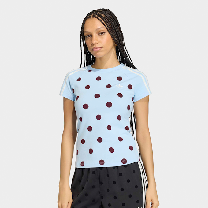 adidas Originals Slim Fit Cali Tee bleu 97184 1