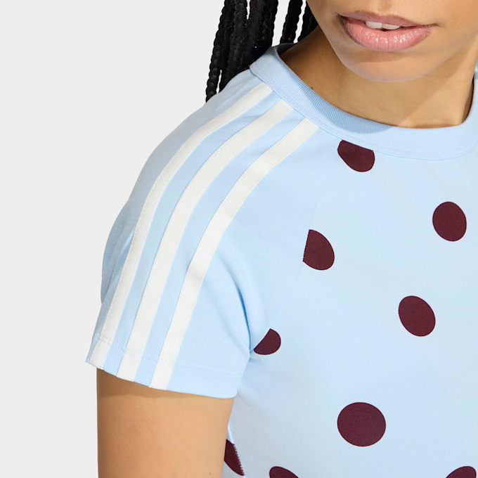 adidas Originals Slim Fit Cali Tee blu 97184 4