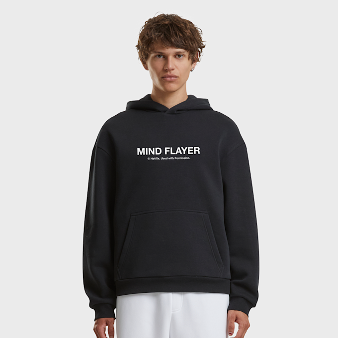 Mister Tee Stranger Things Mindflayer Fluffy Hoody nero 97391 2