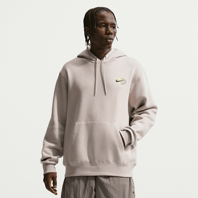 Nike Sportswear Athletic Club Hoodie beż 97577 1