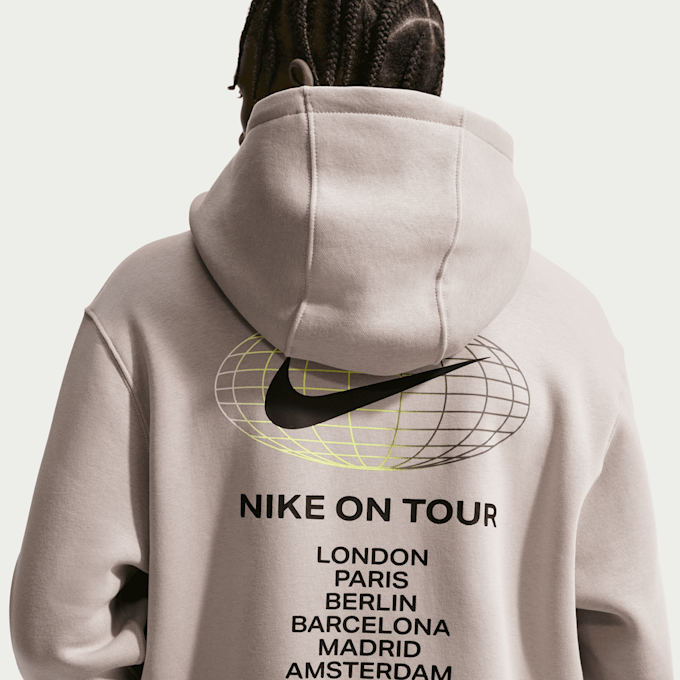 Nike Sportswear Athletic Club Hoodie beż 97577 4