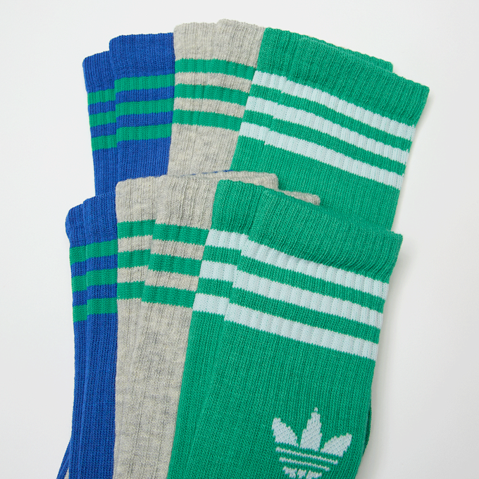 adidas Originals 6 PACK - 3 Stripes Crew Sock višebojno 97723 2