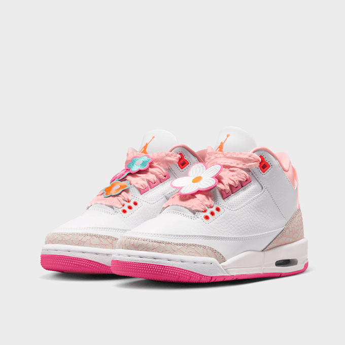 Jordan Air Jordan 3 Retro "Spring Flowers" (GS) wit 97864 3