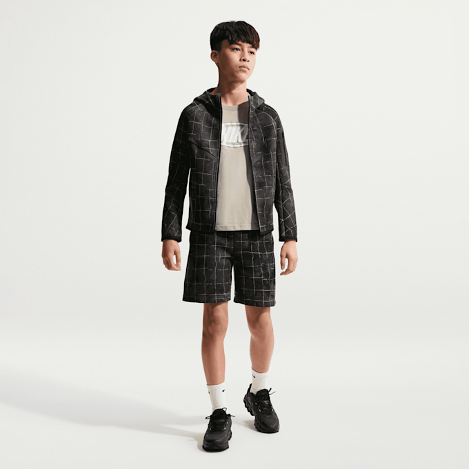 Nike   Sportswear Tech Fleece Full Zip All Over Print grigio 97901 5