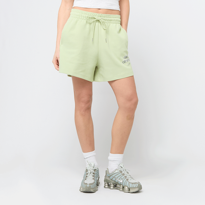 Nike   Fleece Boyfriend Short GLS verde 97972 1