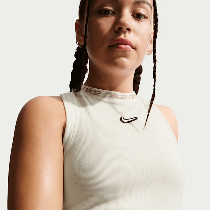 Nike   Sportswear Dri-FIT Tank Dance beige 98208 3