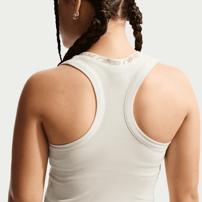 Nike   Sportswear Dri-FIT Tank Dance beige 98208 4