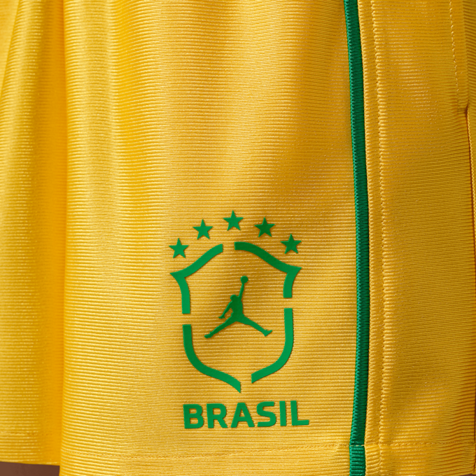 Jordan Brooklyn Knit Brazil Shorts gelb 98173 5