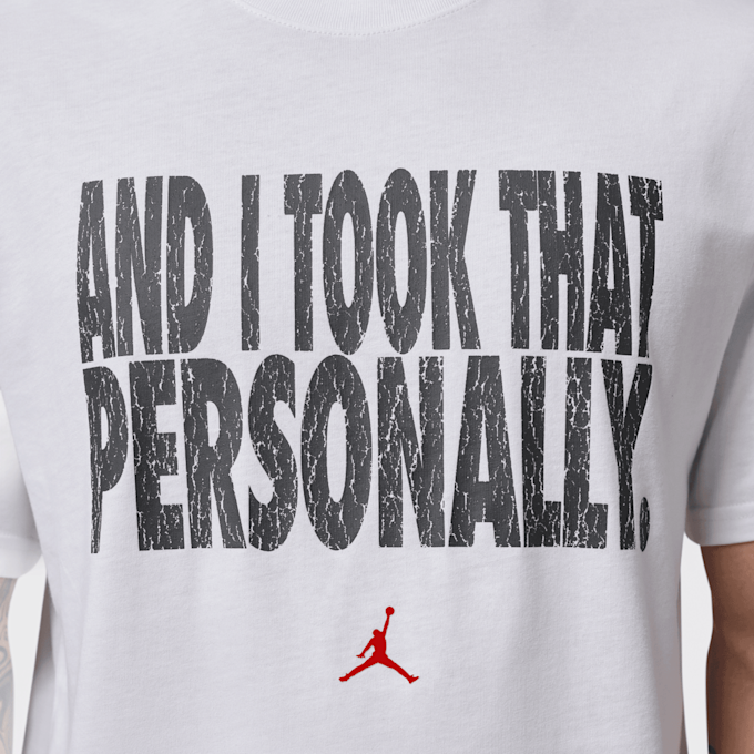 Jordan Dri-FIT Sport Graphic Shortsleeve Crew VB Weiss 98163 4