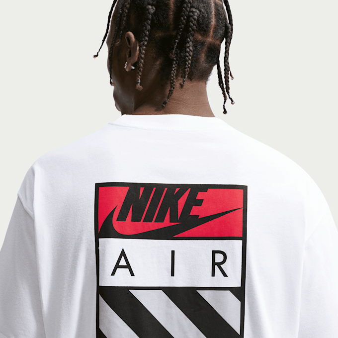 Nike   Sportswear Tee LSE Air Box blanc 98193 3