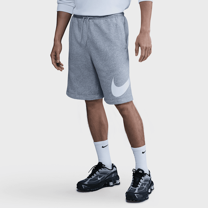 Nike   Club Fleece Shorts szary 98302 1