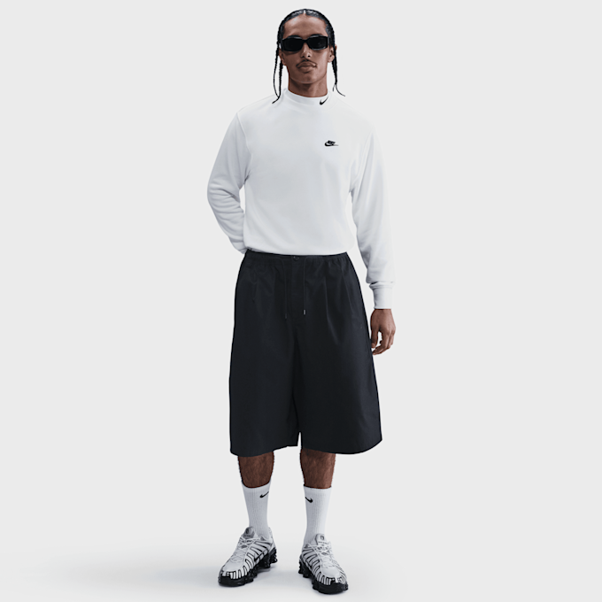 Nike   Club Oversized Shorts czarny 98284 5