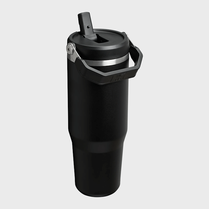 Stanley The IceFlow Flip Straw 2.0 Tumbler 0.89L crna 98344 2