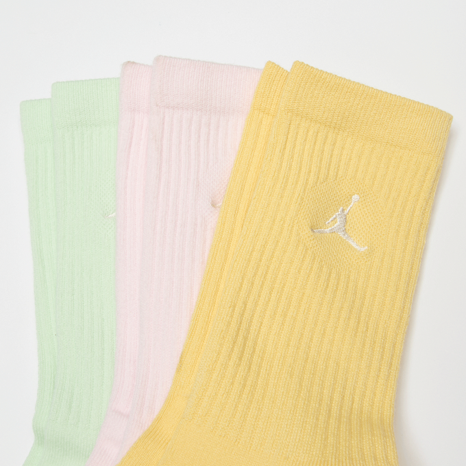 Jordan 3 PACK - Everyday Crew Socks multicolorido 98368 2