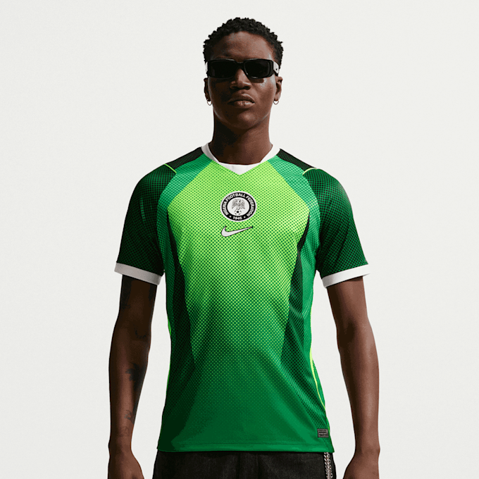 Nike   Nigeria 2026 Home Jersey zielony 98371 1