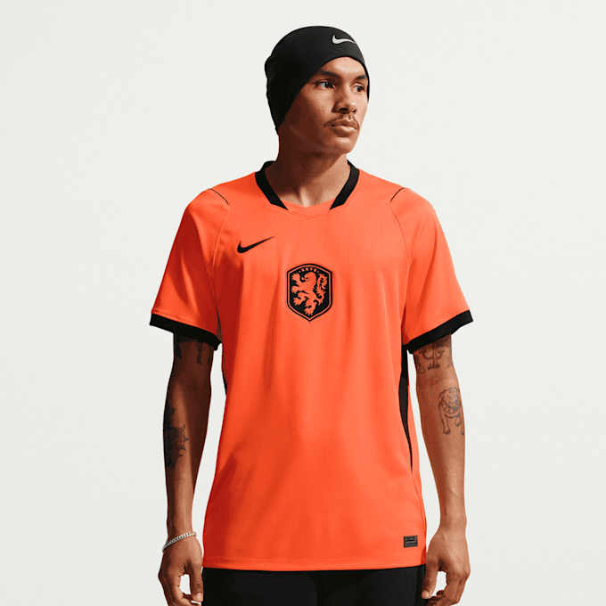 Nike   Netherlands 2026 Home Jersey narančasta 98381 1