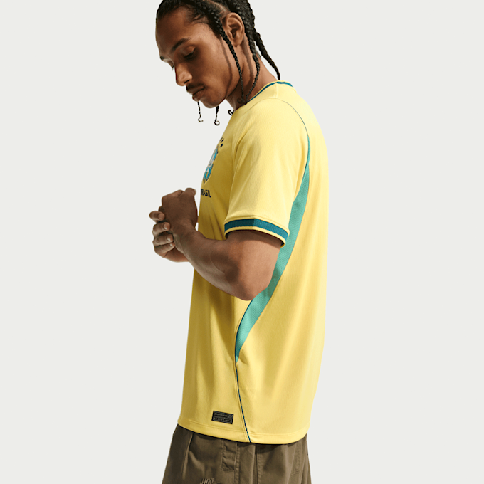 Nike   Brasil CBF 2026 Home Jersey giallo 98370 4