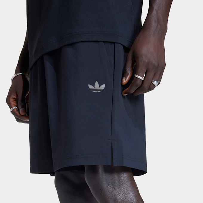 adidas Originals Tech Trefoil Essentials Polyester Shorts zwart 98495 3