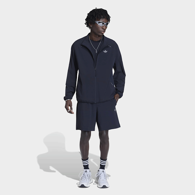 adidas Originals Tech Trefoil Essentials Polyester Shorts bleu 98495 5