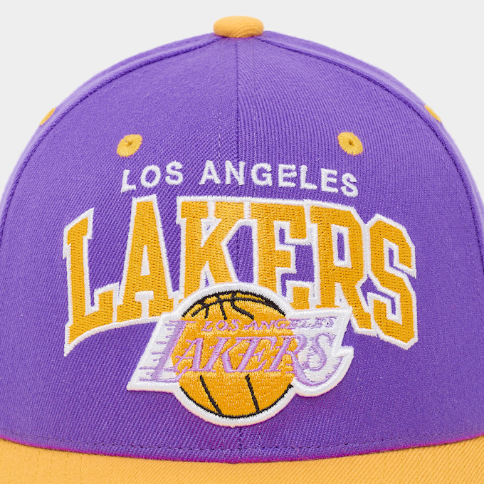 Mitchell & Ness Snapback Team Arch Classic Red NBA LA Lakers lila 98504 4