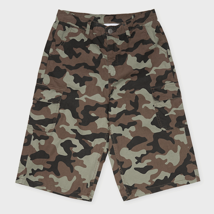 Karl Kani Signature Baggy Camo Shorts Junior camuflado 98780 1
