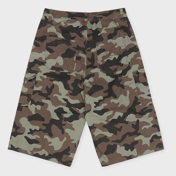 Karl Kani Signature Baggy Camo Shorts Junior camuflado 98780 2