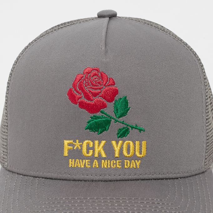 Field Grade Have A Nice Day Twill Mesh Trucker szary 98786 4