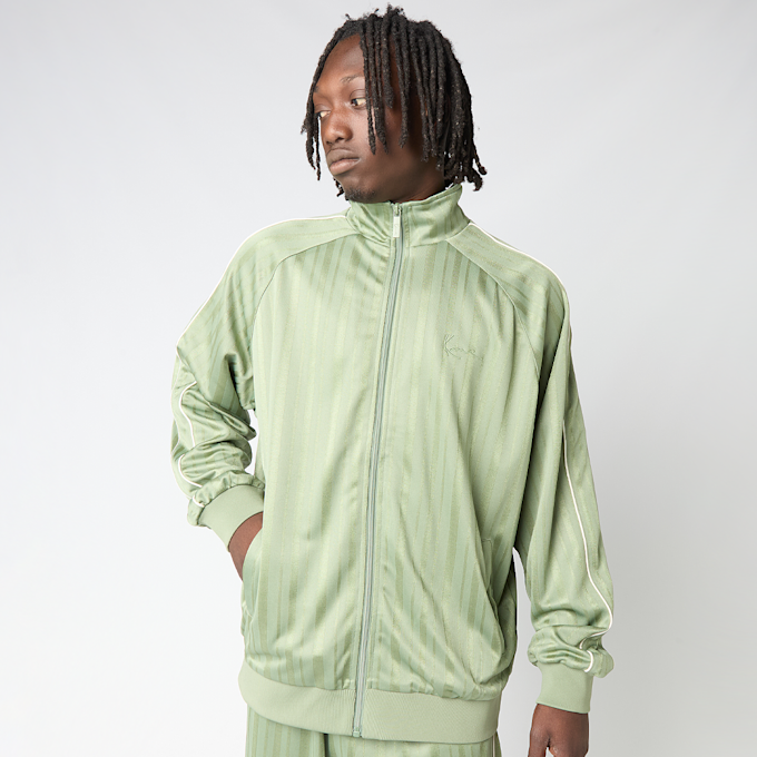 Karl Kani Signature Shadow Stripe Trackjacket groen 98816 1