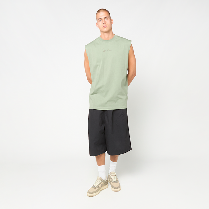 Karl Kani Small Signature Essential Sleeveless Tee groen 98815 4