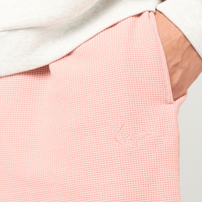 Karl Kani Signature Waffle Shorts rosa 98854 3