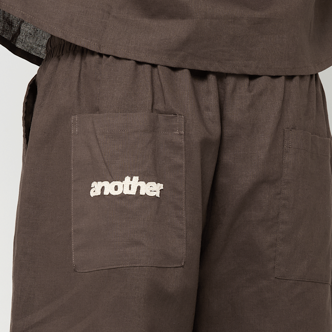 Another Cotton Lab Another Linen Shorts brązowy 98866 4