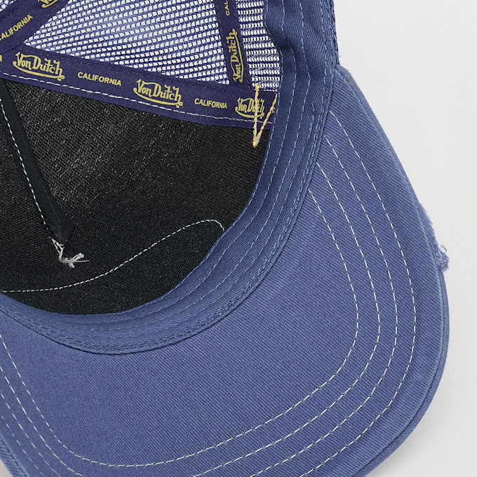 Von Dutch Originals Distressed Trucker Cap Oval Logo Patch2 multicolore 99019 4