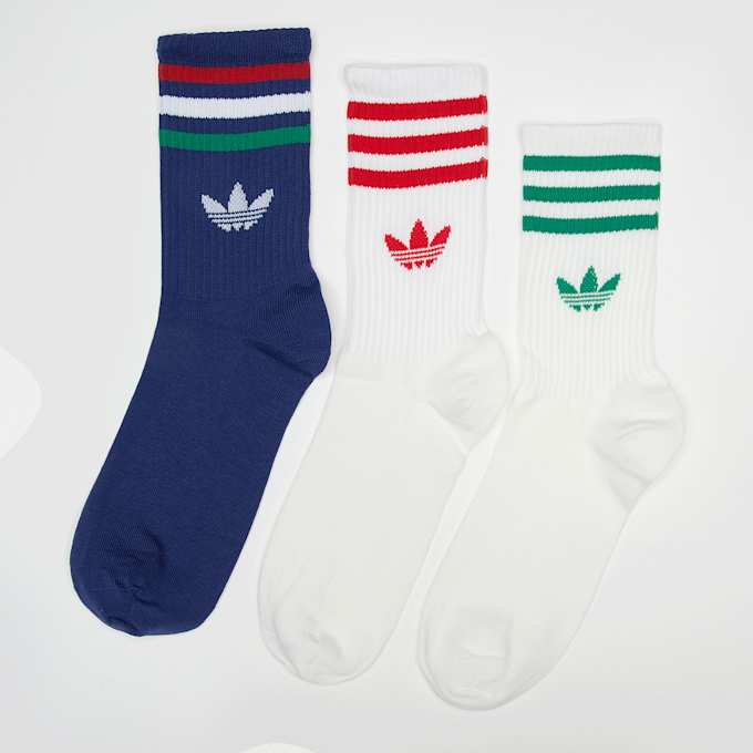 adidas Originals 3 PACK - 3 Stripes Crew Sock multicolore 99041 1