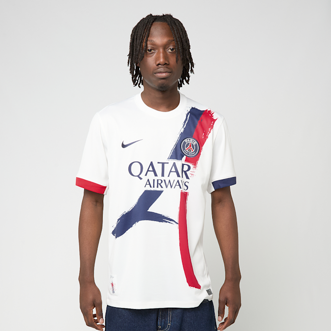 Nike   Dembélé / No. 10 / Virgil Abloh Archive / PSG DRI-Fit Jersey Shortsleeve Stadium 25/26 wit 99052 2