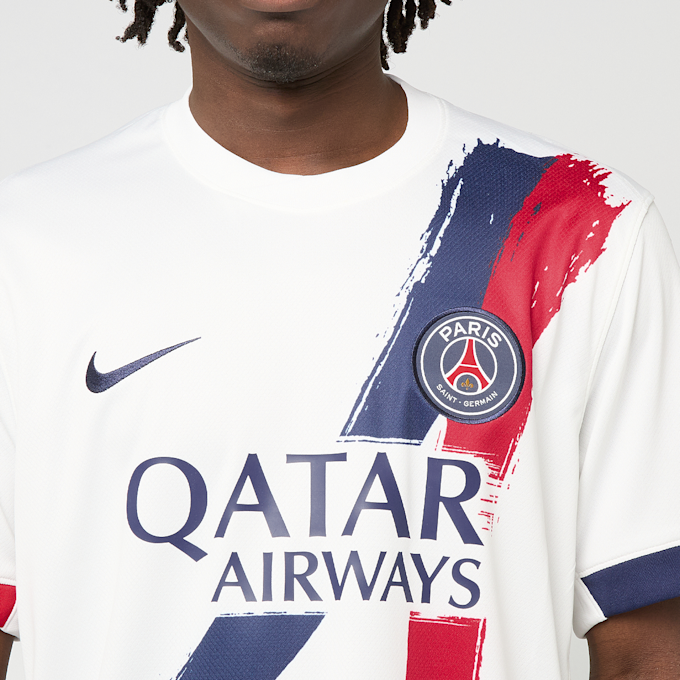 Nike Doué / No. 14 / Virgil Abloh Archive / PSG DRI-Fit Jersey Shortsleeve Stadium 25/26 blanc 99053 4
