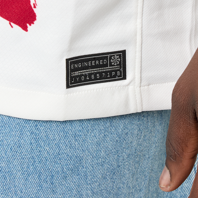 Nike Doué / No. 14 / Virgil Abloh Archive / PSG DRI-Fit Jersey Shortsleeve Stadium 25/26 wit 99053 5