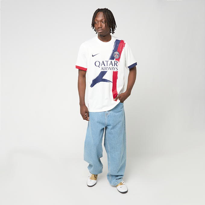 Nike Doué / No. 14 / Virgil Abloh Archive / PSG DRI-Fit Jersey Shortsleeve Stadium 25/26 biały 99053 9