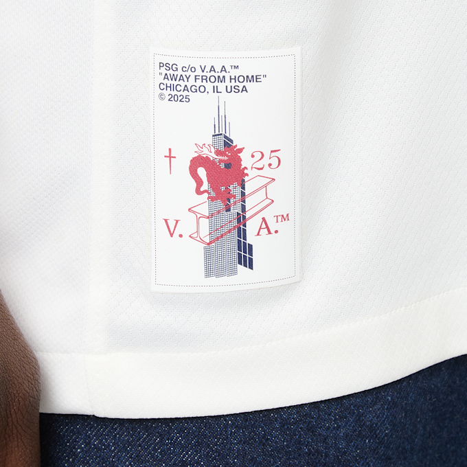 Nike B. Barcola / No. 29 / PSG DRI-Fit Jersey Shortsleeve Stadium blanc 99051 6