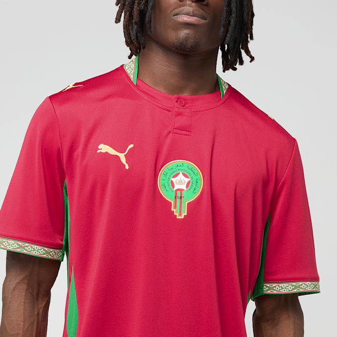 PUMA Morocco 2026 Home Jersey vermelho 99066 3