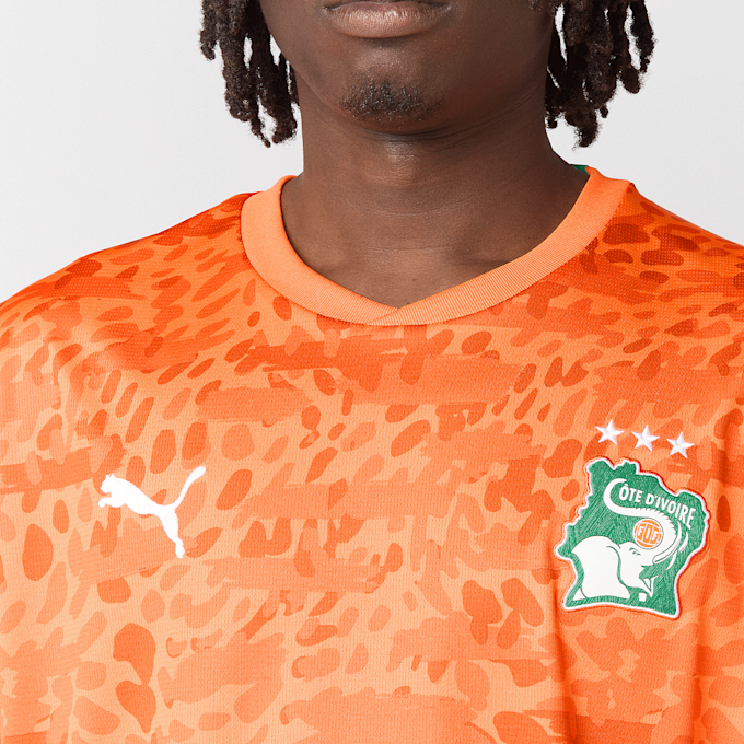 PUMA Ivory Coast 2026 Home Jersey orange 99069 3