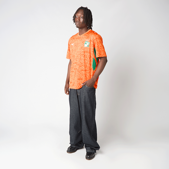 PUMA Ivory Coast 2026 Home Jersey narančasta 99069 7