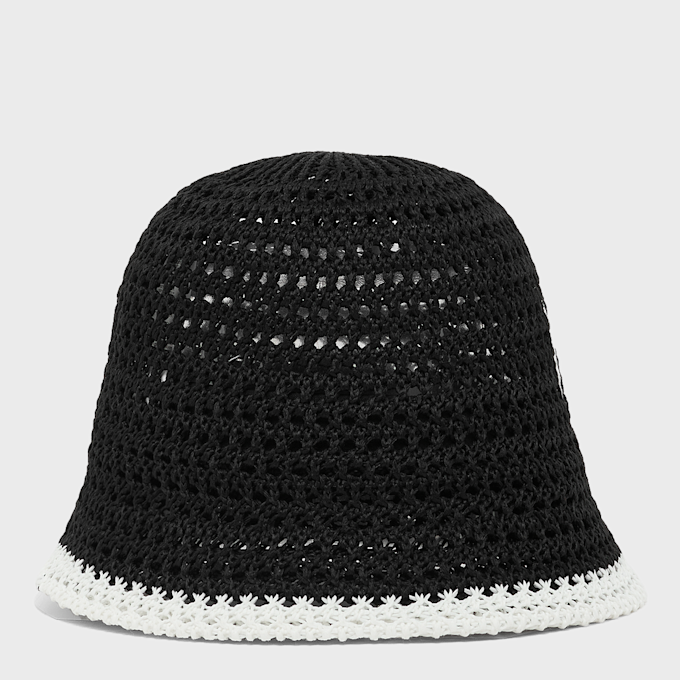 New Era Female Knitted Bucket MLB New York Yankees zwart 99094 2